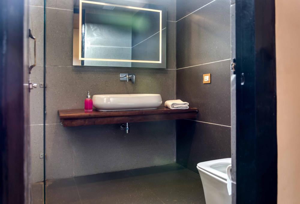 Machaan resort Corbett Hideaway Cottage Hideaway Cottage Washroom