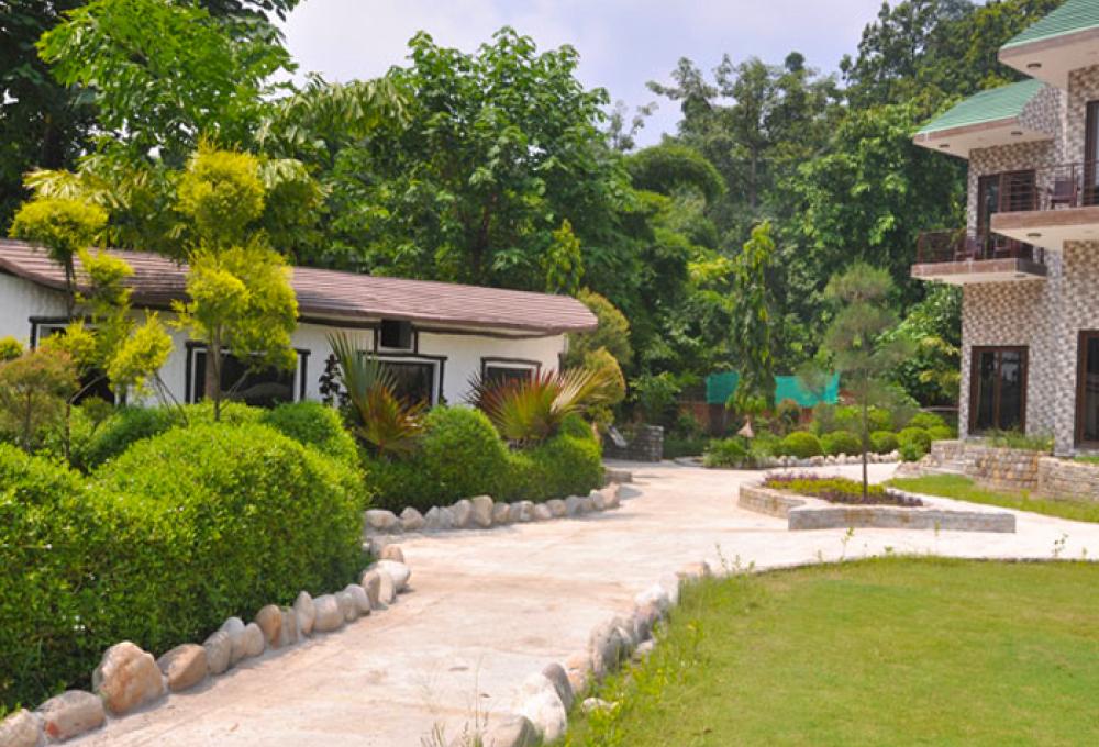 Garden View Clarissa resort in corbett