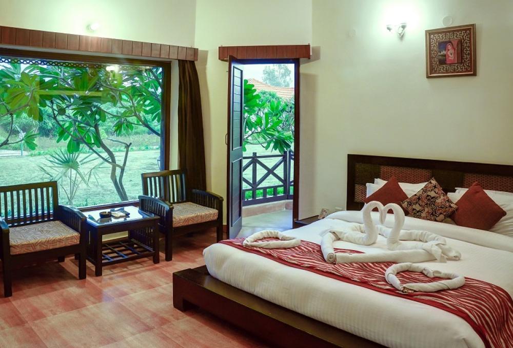 Cottage Inner View Gajraj Trails Resort 