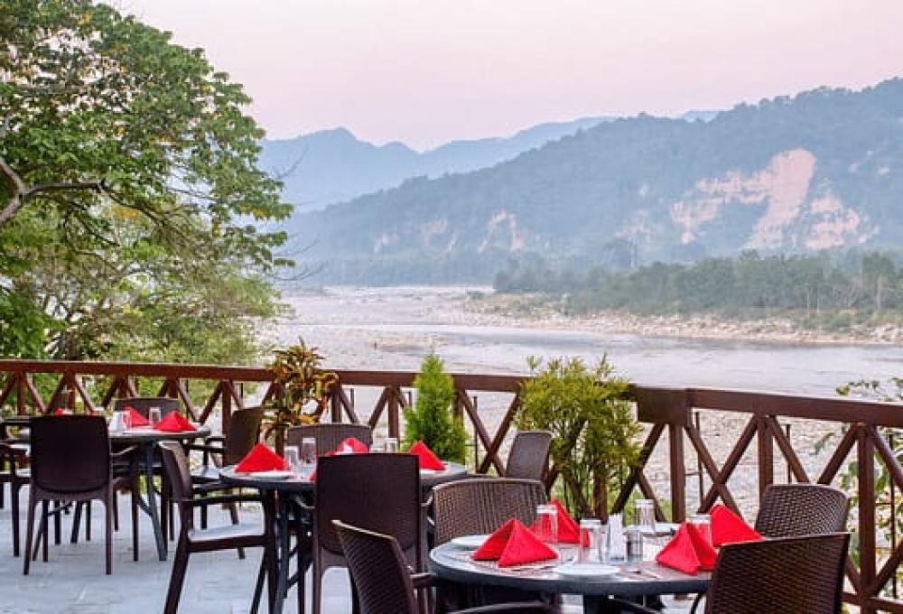 Best river side resort in corbett