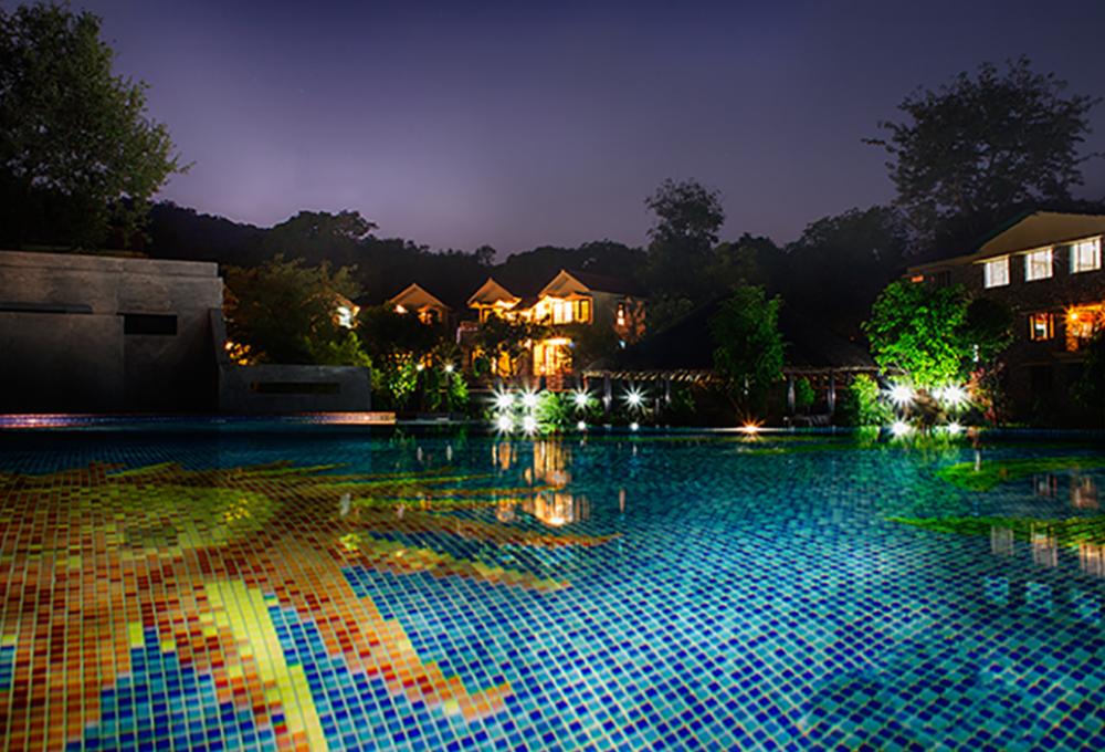 Swiming Pool Pratiksha River Retreat 